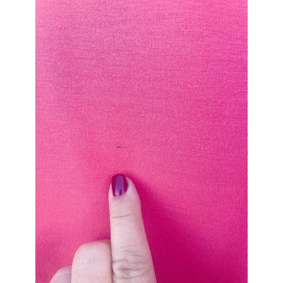 **Maurices Sweatshirt Sweater Peach Pink Ruffle Cuff Layered Stretch Women's XL - Picture 4 of 6